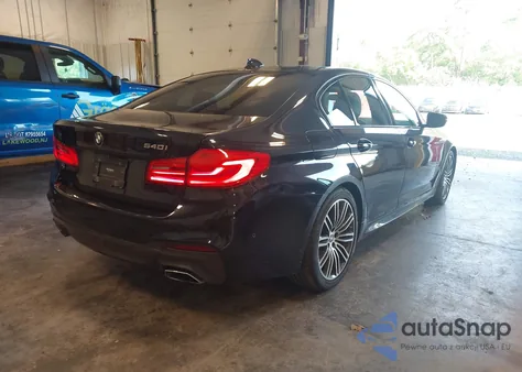 2019 BMW 540I xDrive из США, поврежденный, VIN WBAJE7C51KWW17345